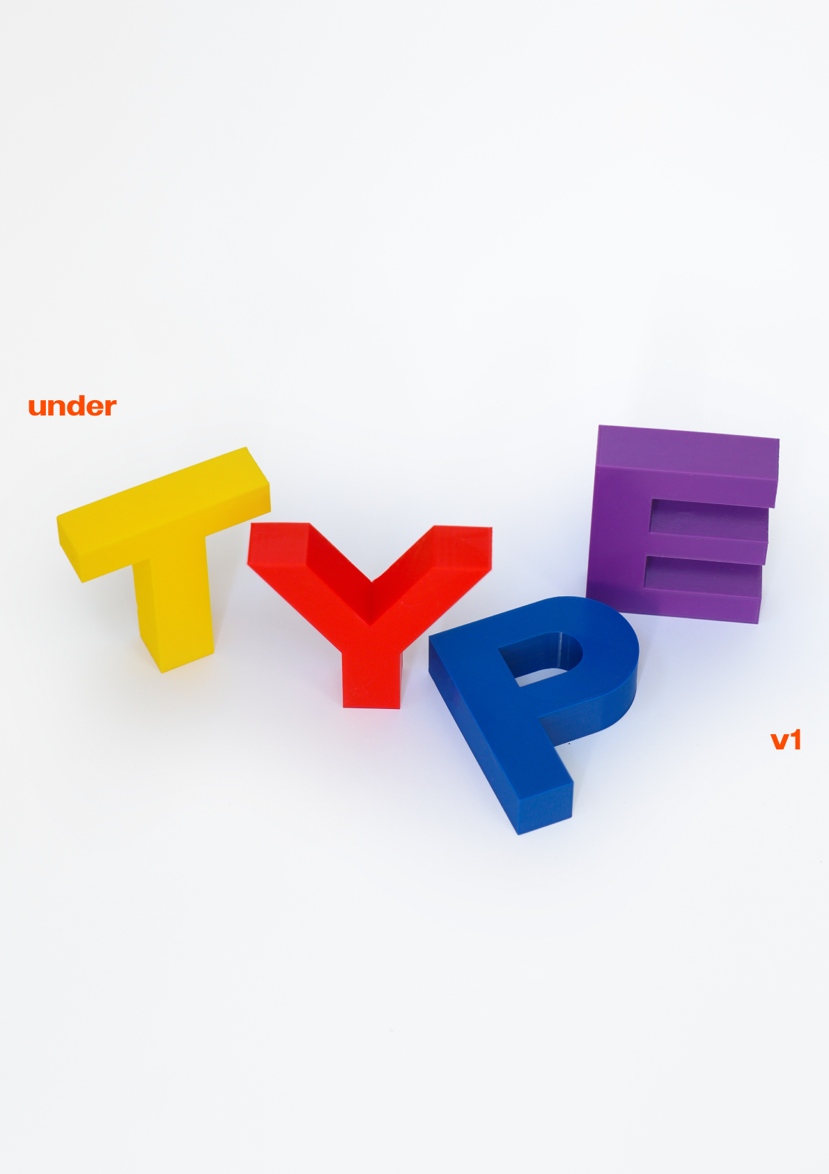 Under font A2 poster 37